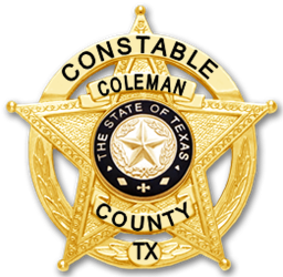 Coleman County Constable Badge